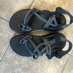 Chaco Black and White Women's Sandals